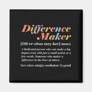 Imán Definición de generador de diferencias