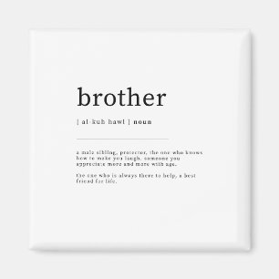 Imán Definición de hermano significa Decoración de arte
