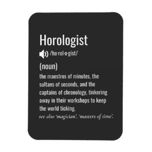 Imán Definición de horóloga