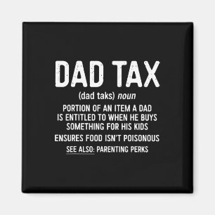 Imán Definición de impuestos Camisa del Día del Padre