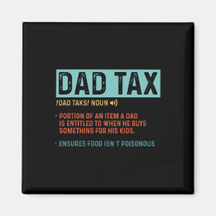 Imán Definición de impuestos de papá Hombres Día 1 grac