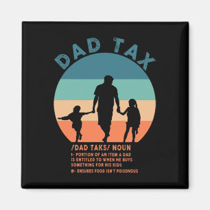 Imán Definición de impuestos de papá Hombres Día del Pa