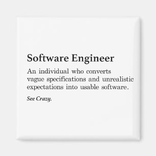 Imán Definición de ingeniero de software