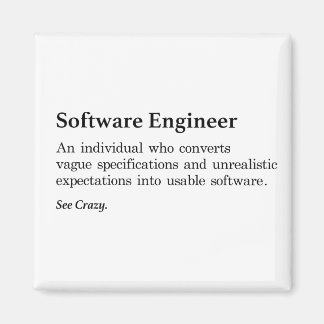 Imán Definición de ingeniero de software