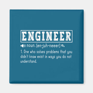 Imán Definición de ingeniero Solucionador de problemas