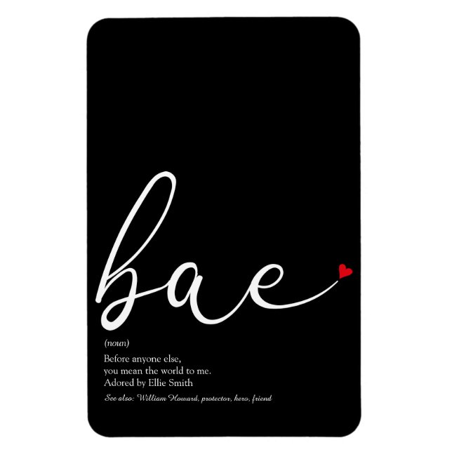 Imán Definición de la base de amor de guiones (Vertical)