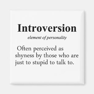 Imán Definición de la introversión