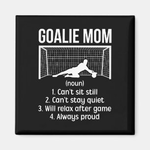 Imán Definición de mamá de portero de fútbol Portero de