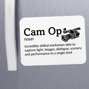 Imán Definición de Op de Cam - Flex de 3" x 4"