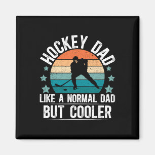 Imán Definición de Papá de Hockey Jugador de Hockey sob