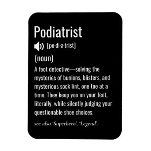 Imán definición de podólogo