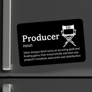 Imán Definición de Productor: Fabricante de cine flexib