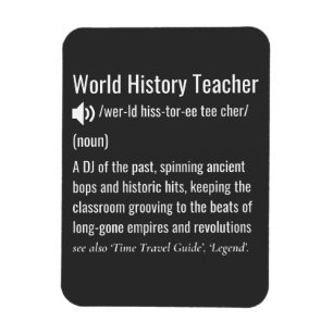 Imán Definición de profesor de historia mundial