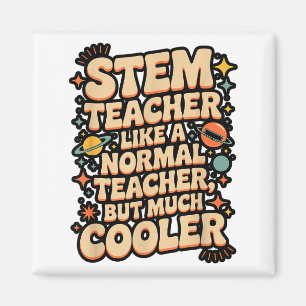Imán Definición de profesor de Stem divertido ciencia m