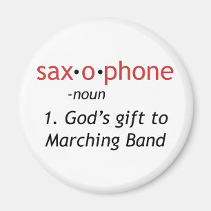 Imán Definición de saxofón