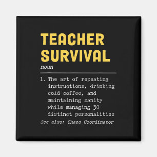 Imán Definición de supervivencia de un profesor diverti