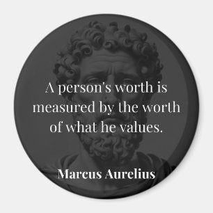 Imán Definición de Valor: Marcus Aurelius en Valores