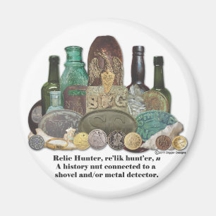 Imán Definición del cazador de la reliquia