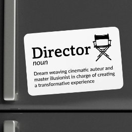 Imán Definición del director: definir la duración 4" x 