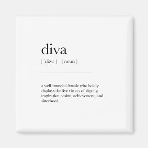 Imán Definición diva significa decorador de arte dicci