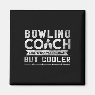 Imán Definición divertida de entrenador de bolos Entren