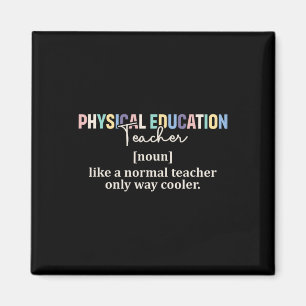 Imán Definición divertida de profesor de educación físi
