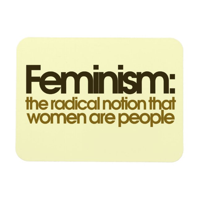 Imán Definición feminista (Horizontal)