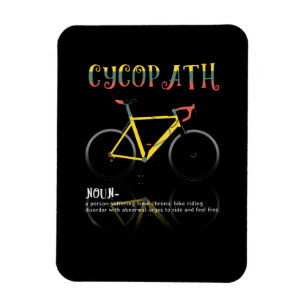 Imán Definición Graciosa Bicicleta Addict Gift para