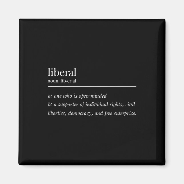 Imán Definición liberal (Frente)