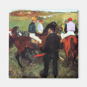 Imán Degas - Caballos de carreras - Pintura impresionis