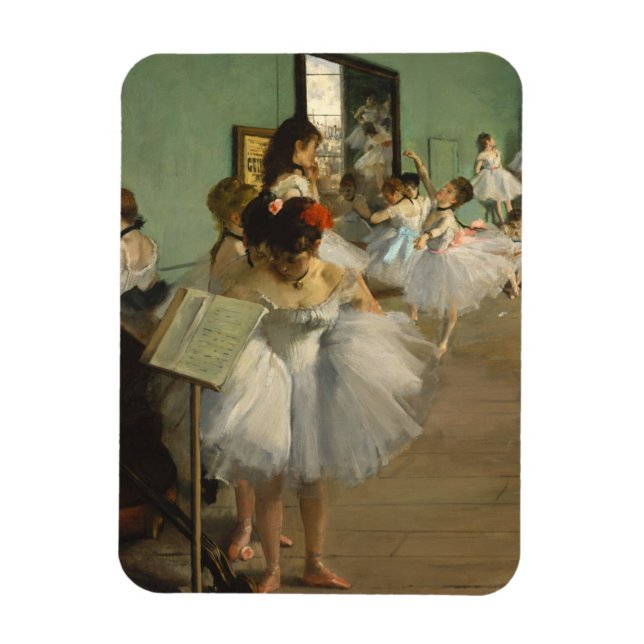 Imán Degas Dance Class Ballet Bailarines Ballerina Art (Vertical)