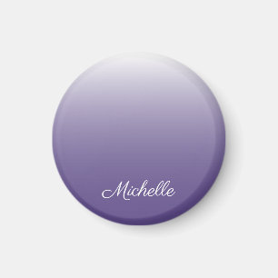 Imán Degradado oscuro ultravioleta personalizado