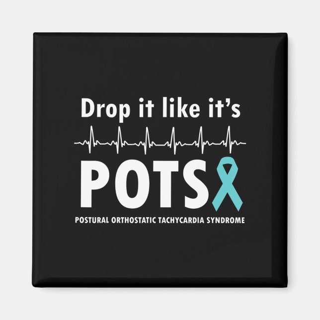 Imán Déjalo como si fuera camiseta de POTS2 (Frente)