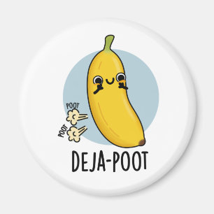 Imán DejaPoot Funny Banana Doble Trucha