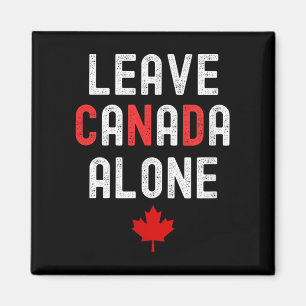 Imán Dejar a Canadá solo - Diseño antiarancelario con a