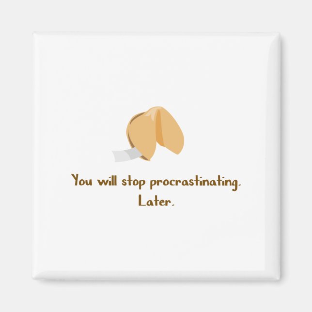 Imán Dejar de retrasar (Frente)