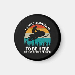 Imán Dejé De Hacer Snowmobiling Para Estar Aquí