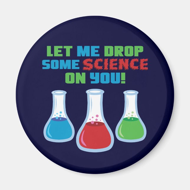 Imán Déjenme Dejar Dejar Algo De Ciencia En Ti (Frente)