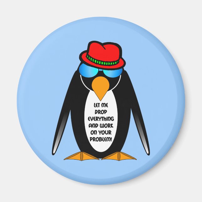 Imán déjenme dejar todo y trabajar en su problema (Frente)