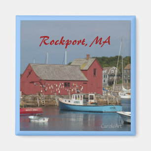 Imán del adorno #1 Rockport
