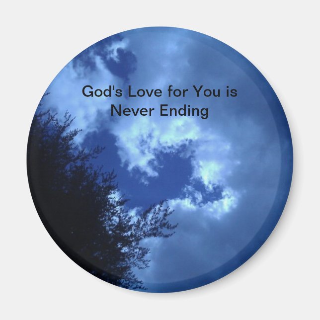 Imán del amor de Dios para ti (Frente)