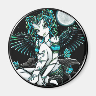 Imán del ángel de Lilly de la luna de Alexis
