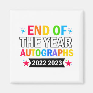 Imán Del Año Autografías 2023 2024 Último Día De La Esc