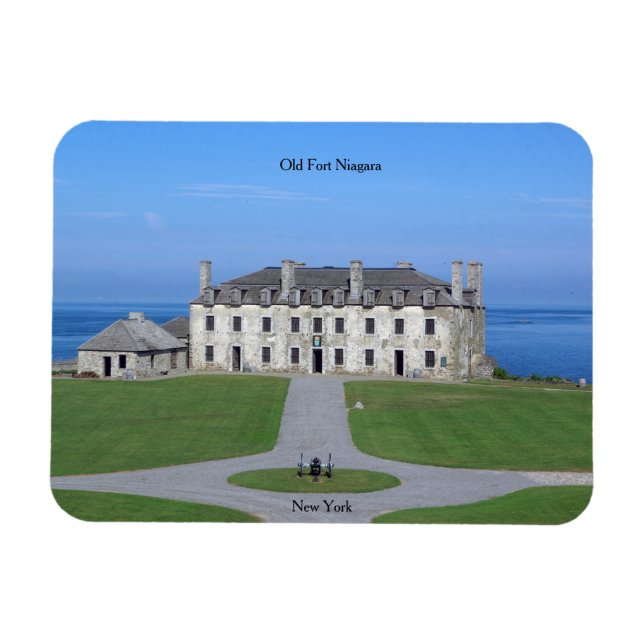 Imán del antiguo Fuerte Niagara Barracks (Horizontal)