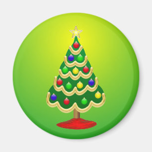 Imán del árbol de navidad