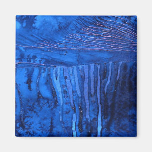 Imán del arte abstracto de la "agua profunda #2"