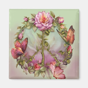 Imán del arte de los rosas de la paz