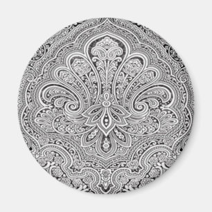 Imán del arte de Paisley