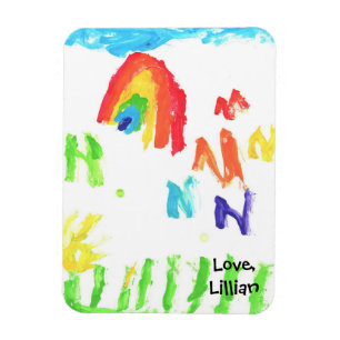 Imán del arte del niño