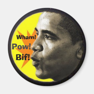Imán del arte pop de Obama